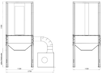 Filtrační nástavba ADAMIK FBR 150/40 AK