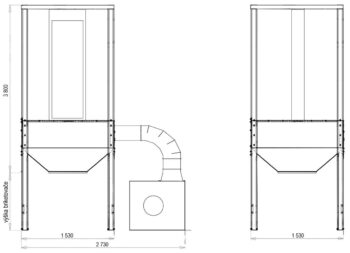 Filtrační nástavba ADAMIK FBR 150/51 AK