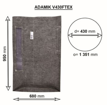 Vak ADAMIK V430FTEX rozměry
