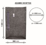 Vak ADAMIK V610FTEX rozměry
